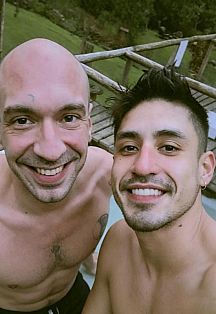 Rubén y Amadeo Masajista masculino